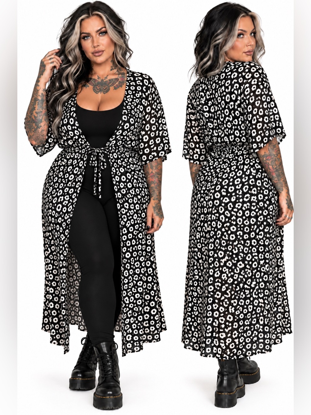 Leopard Swim Cover-Up/Dress Overlay